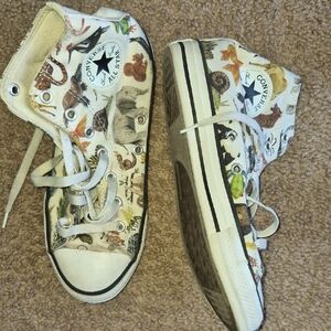 Converse Kids High-Tops - Animal Pattern